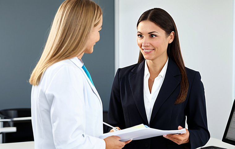 Health Management Consultant**

"A former occupational therapist, now a health management consultant, fully clothed in professional attire, advising a client on a personalized health plan in a bright, modern office. Focus on a friendly, supportive atmosphere. Safe for work, appropriate content, perfect anatomy, natural proportions, professional, modest."

**