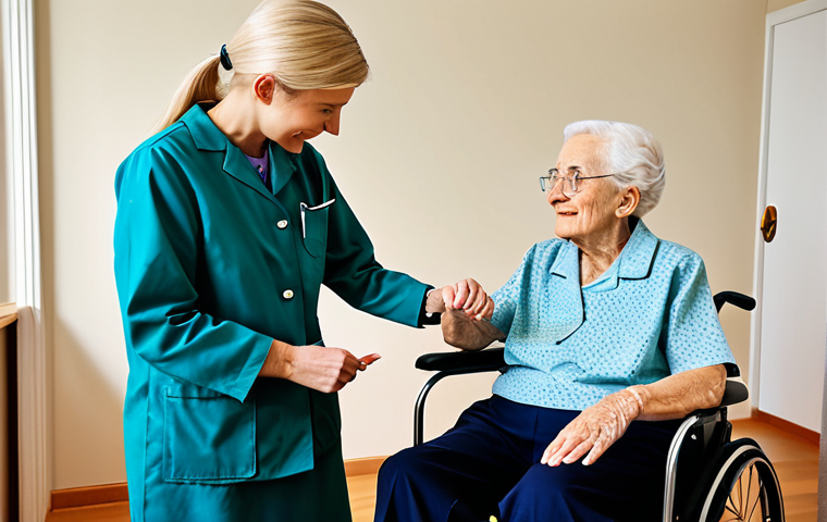 작업치료사 면접 준비 전략 - **Prompt:** A fully clothed, professional occupational therapist in a bright, modern clinic, assisti... 작업치료사 면접 준비 전략 - **Prompt:** A fully clothed, professional occupational therapist in a bright, modern clinic, assisti...