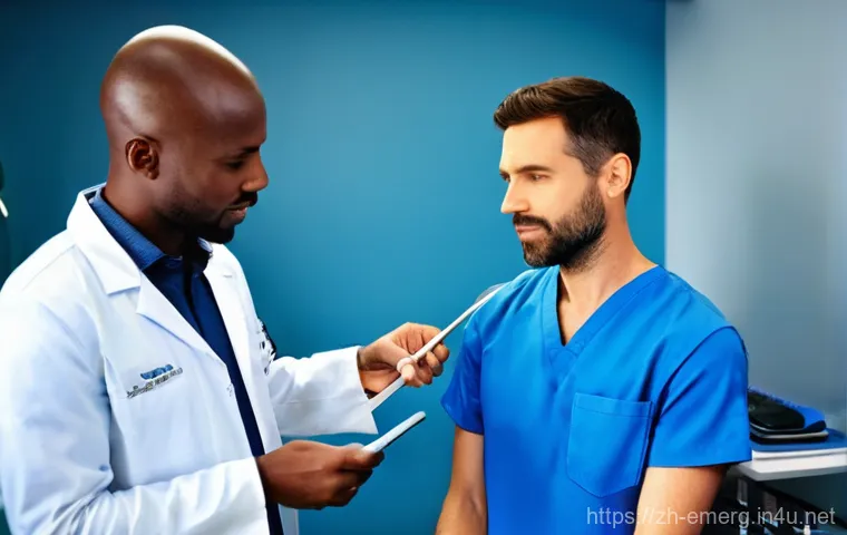 작업치료사 자격증 유지 방법 - **Prompt 2: Engaging Professional Conference Networking**
    A dynamic, mid-shot image capturing a ...