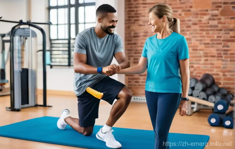 작업치료사로서의 커뮤니케이션 기술 - **Prompt:** A female occupational therapist in her 40s, with a focused and encouraging expression, c... 작업치료사로서의 커뮤니케이션 기술 - **Prompt:** A female occupational therapist in her 40s, with a focused and encouraging expression, c...