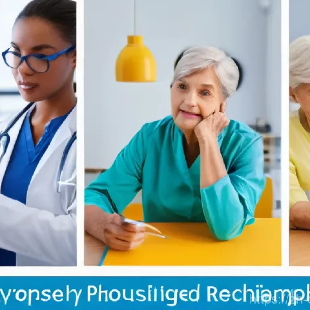 작업치료사로서의 환자 중심 치료 - Here are three detailed image prompts in English, designed to be age-appropriate and in line with th...