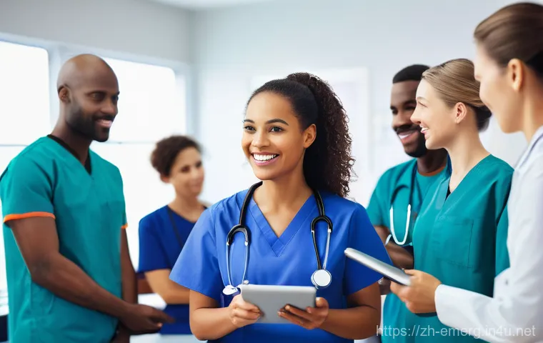 작업치료사의 팀 리더 경험담 - Image Prompt 1: The Empowering Occupational Therapy Leader** 작업치료사의 팀 리더 경험담 - Image Prompt 1: The Empowering Occupational Therapy Leader**