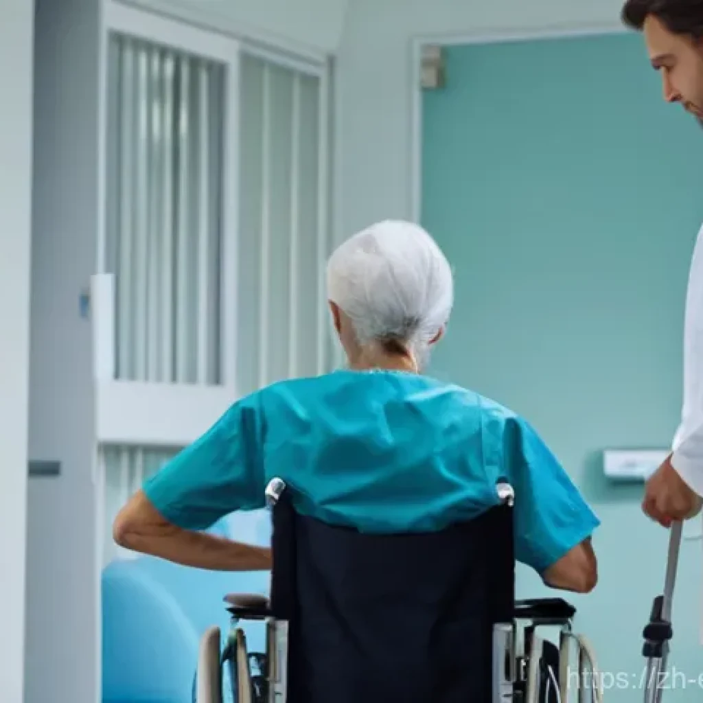 작업치료사의 팀워크 촉진 전략 - **Prompt 1: The Empathetic Bridge**
    A bright, modern hospital rehabilitation room filled with na...