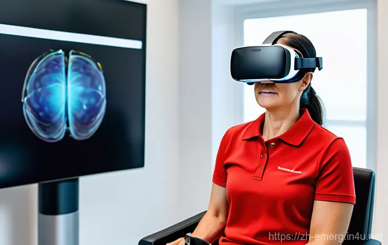 작업치료사의 팀워크 촉진 전략 - **Prompt 1: The Empathetic Bridge**
    A bright, modern hospital rehabilitation room filled with na...