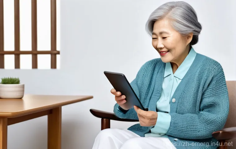 작업치료사의 치료 목표 달성 사례 - **Prompt:** A serene and brightly lit scene in a modern rehabilitation center, featuring a kind-face...