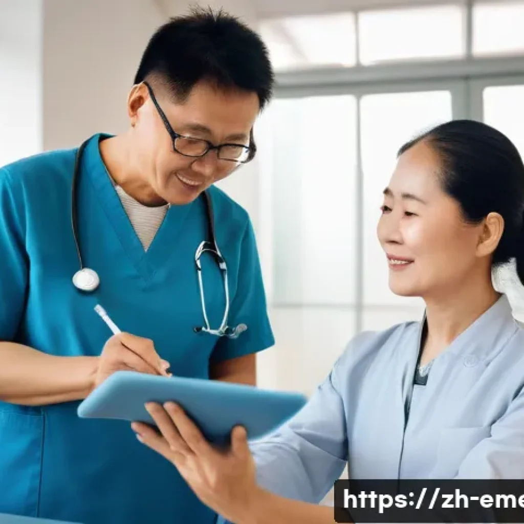 작업치료사의 환자 케어 성공 사례 연구 - A compassionate occupational therapist conducting a detailed personalized assessment with a middle-a...