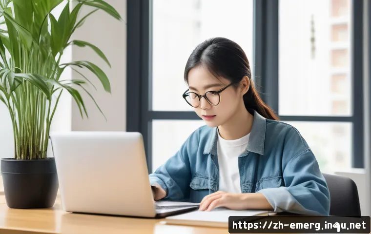 작업치료사 자격증 취득 방법 - A focused young adult Chinese student studying at a tidy desk filled with textbooks, a laptop showin...