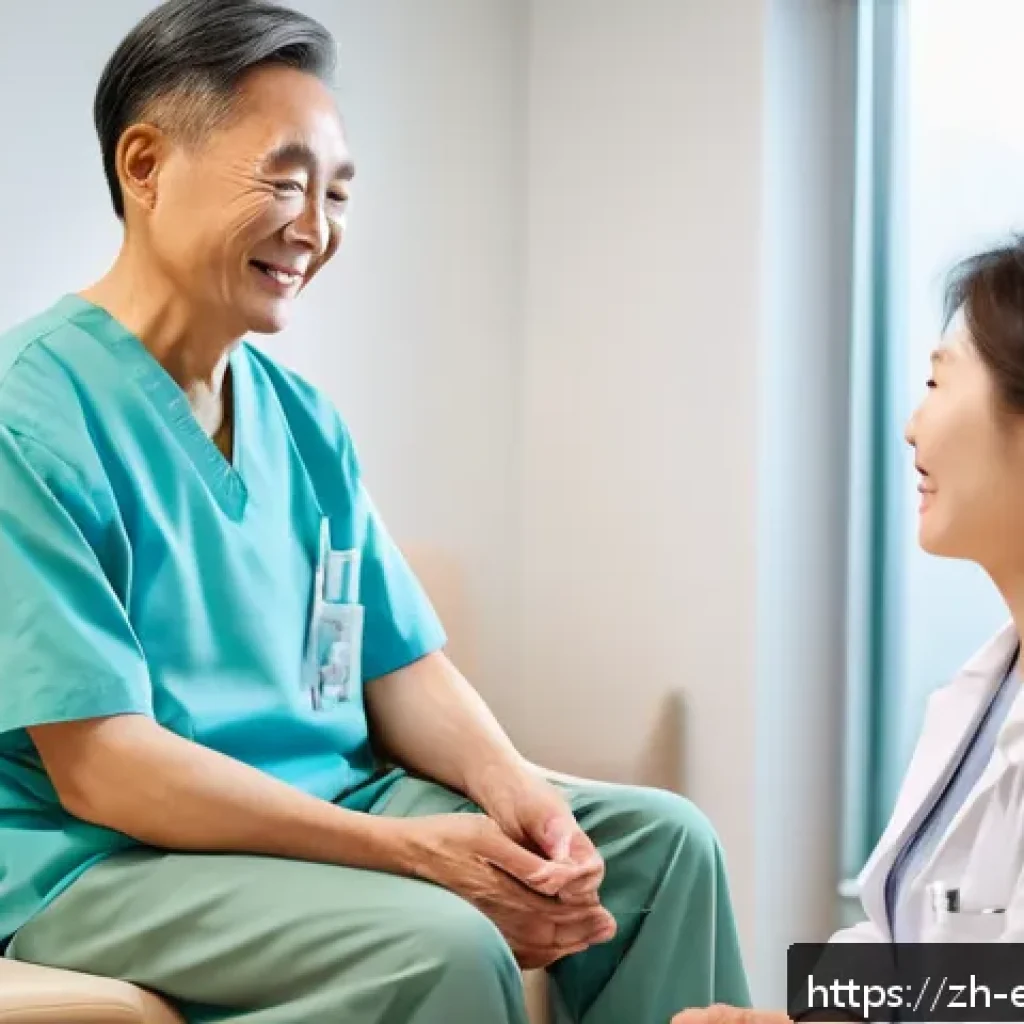 작업치료사로서의 긍정적 사고법 - A warm, inviting rehabilitation therapy room bathed in soft natural light with comfortable seating a...