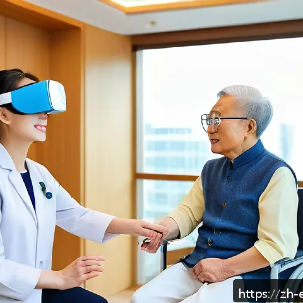 작업치료사와 관련된 정책 변화 - A modern occupational therapy clinic scene in a clean, bright environment with a professional therap...