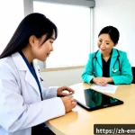 작업치료사의 팀 내 협업 사례 - Photorealistic hospital rehabilitation team meeting, an occupational therapist in professional attir...